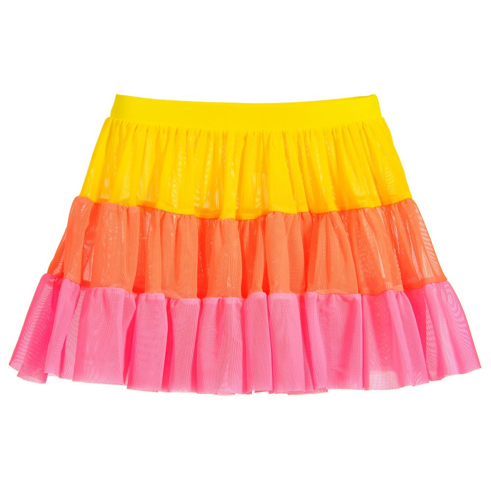 Yellow Orange Pink Skirt