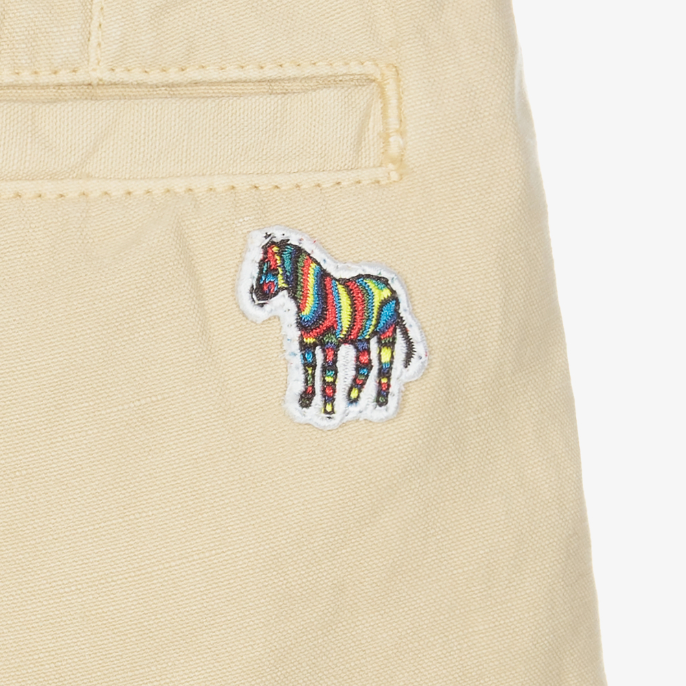 Paul Smith Junior-Boys Beige Chino Shorts | Childrensalon Outlet