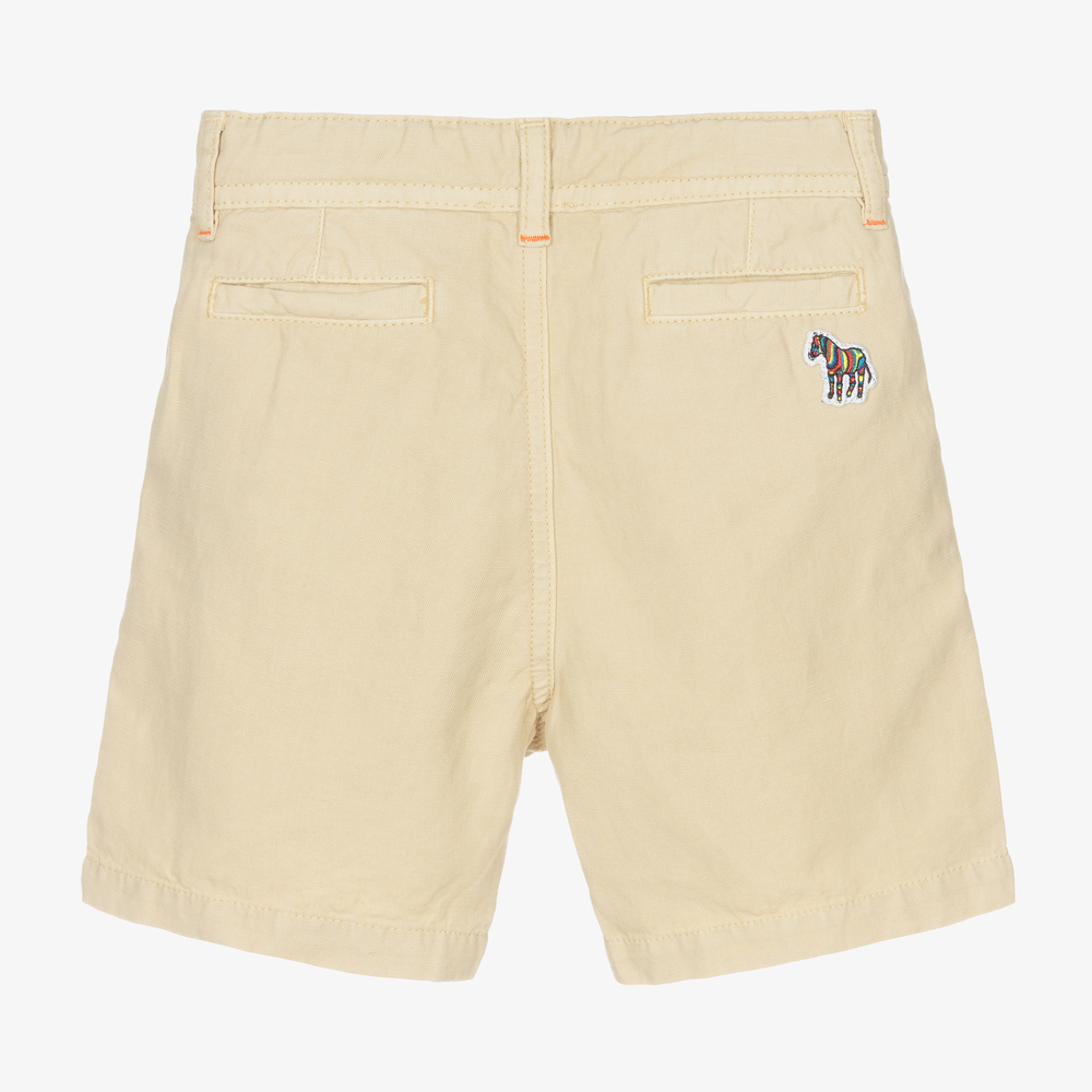 Paul Smith Junior Boys Beige Chino Shorts