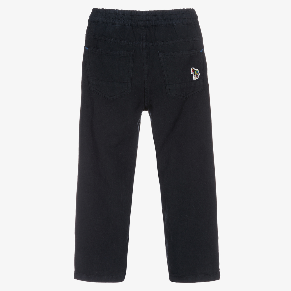 Paul Smith Junior-Boys Blue Chino Trousers | Childrensalon Outlet