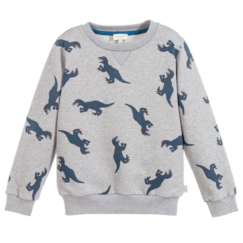 Paul Smith Junior - Boys Cotton THOMPSON Sweatshirt | Childrensalon