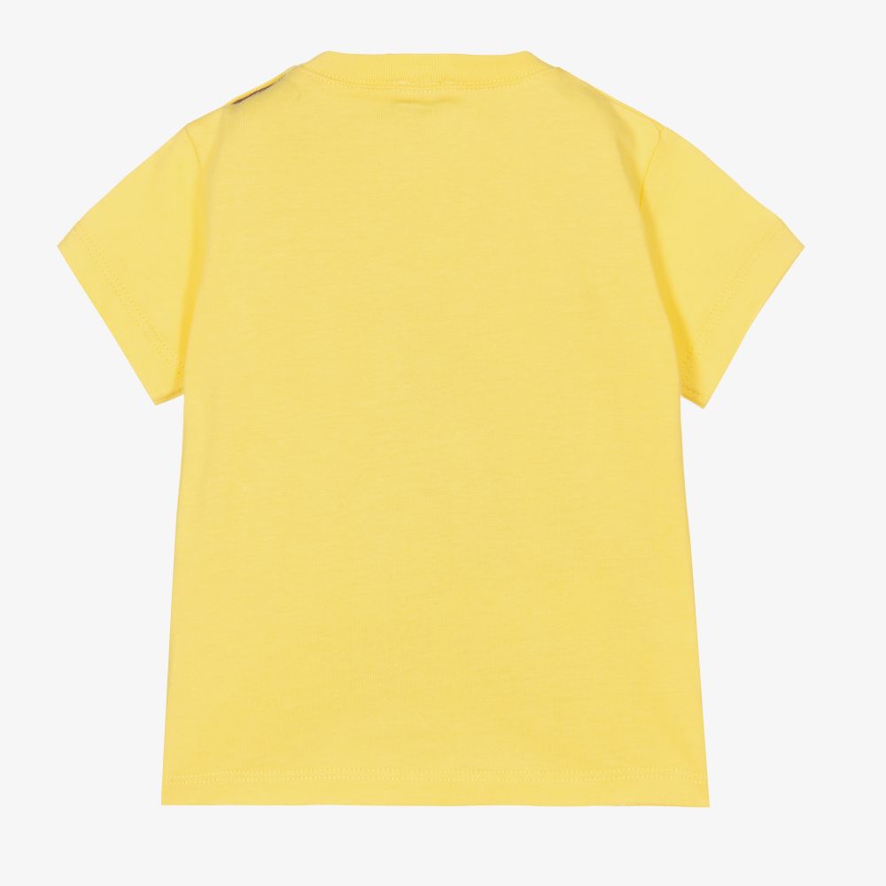 Paul Smith Junior-Желтая футболка с принтом-камерой для мальчиков | Childrensalon Outlet