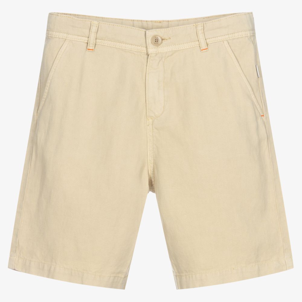 Paul Smith Junior-Teen Boys Beige Chino Shorts | Childrensalon Outlet