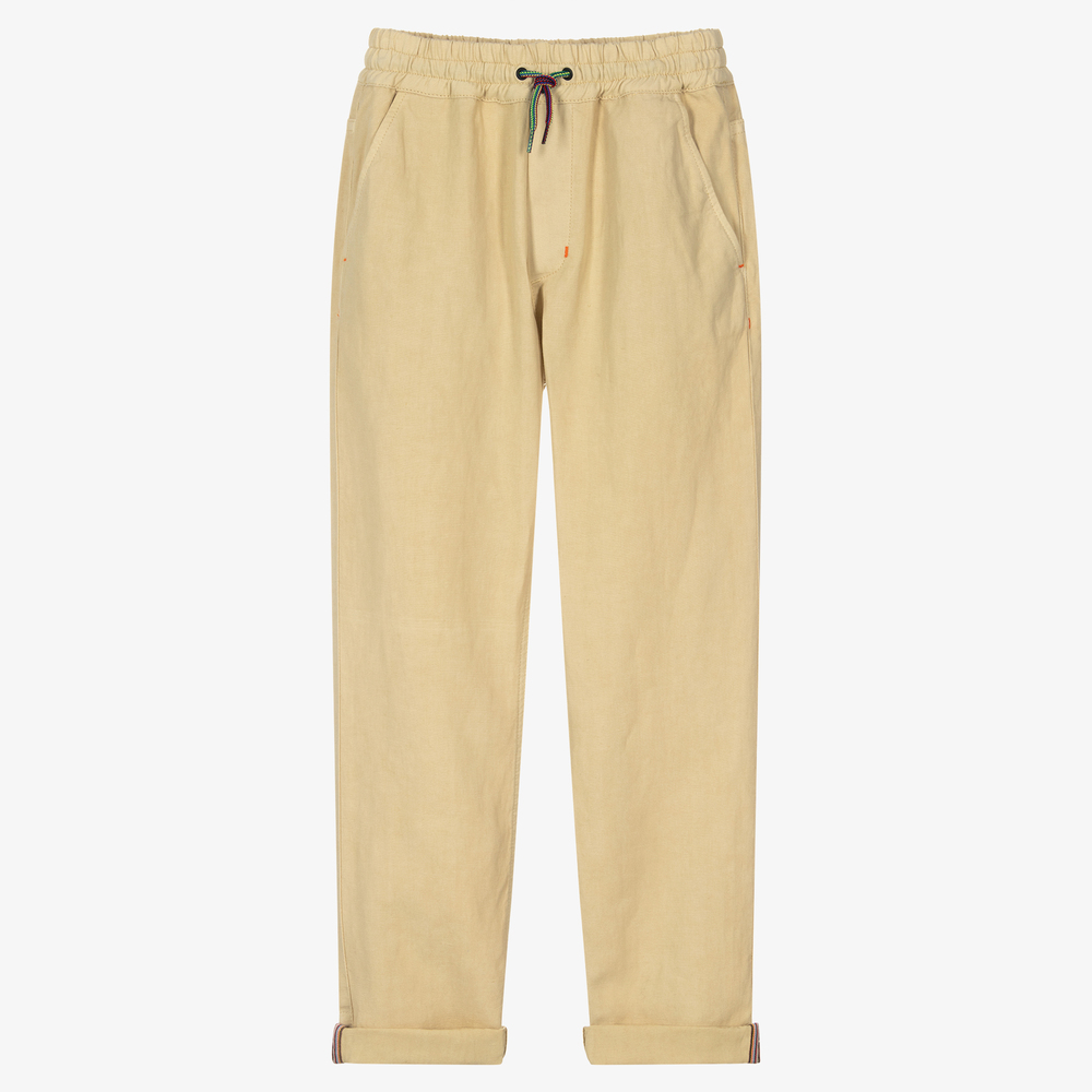 Paul Smith Junior - Pantalon chino beige Ado | Childrensalon