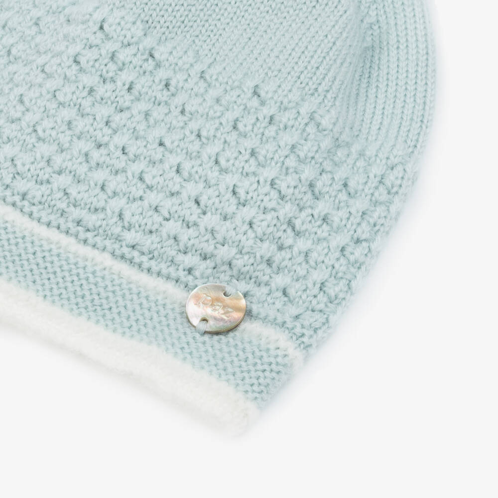 PAZ Rodríguez-Baby Boys Green Merino Hat | Childrensalon Outlet