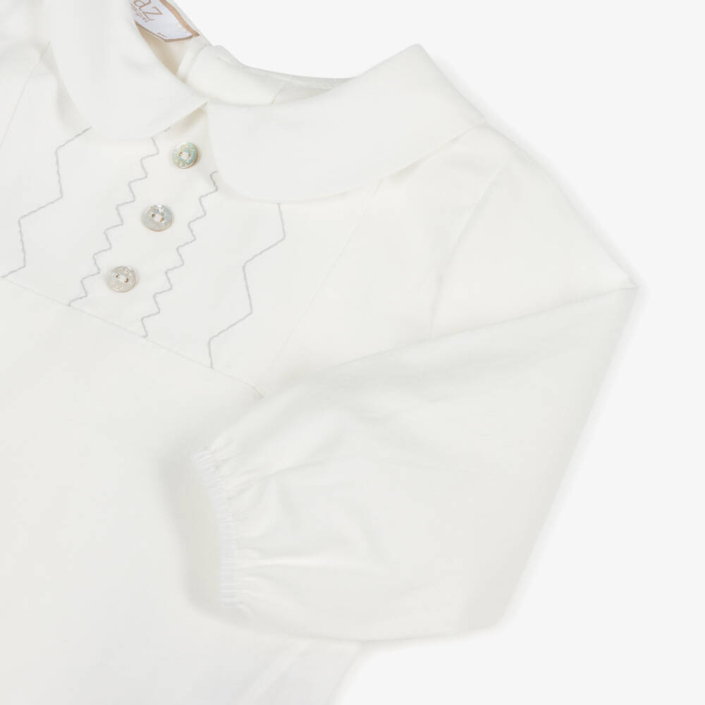 PAZ Rodríguez-Baby Boys Pale Green Needlecord Shorts Set | Childrensalon Outlet