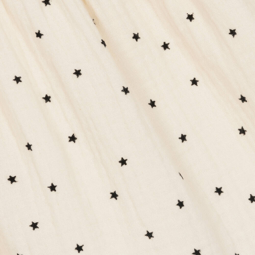 PAZ Rodríguez-فستان قطن لون عاجي للمولودات | Childrensalon Outlet