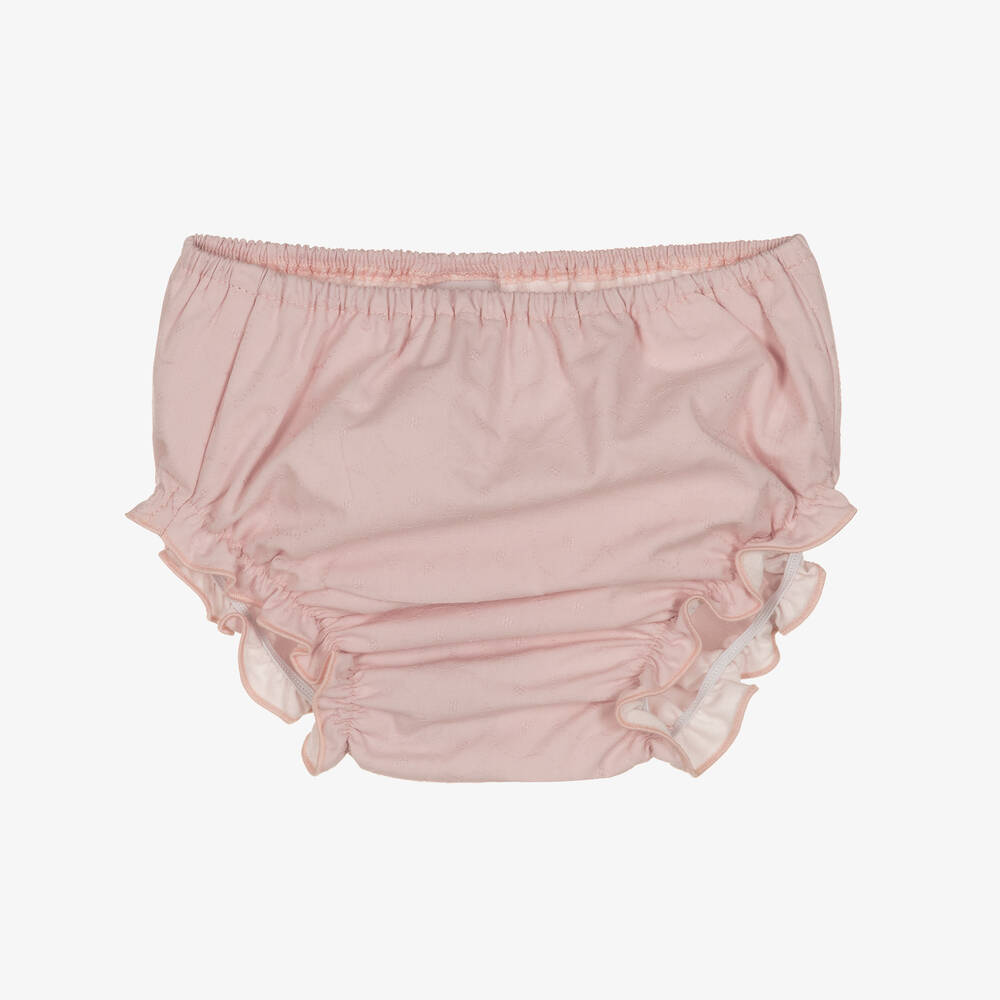 PAZ Rodríguez-Baby Girls Pink Cotton Dress | Childrensalon Outlet