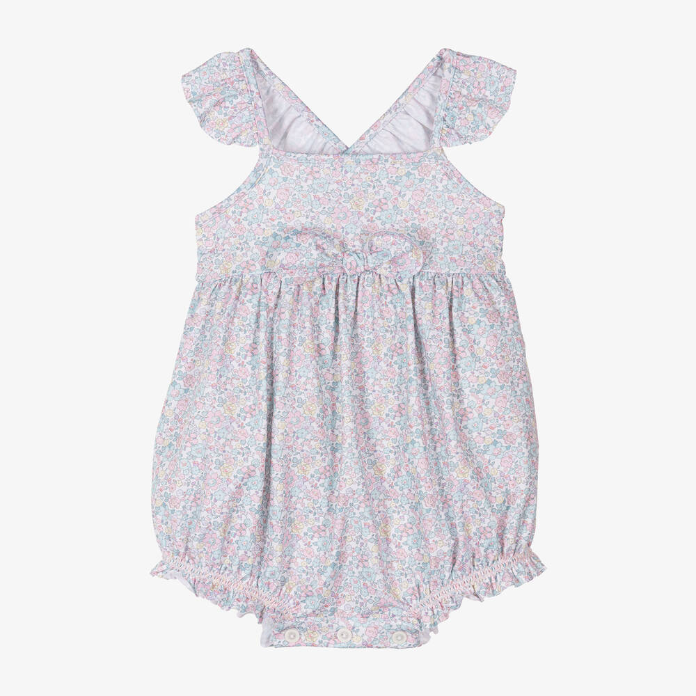 PAZ Rodríguez-Baby Girls Pink Floral Swimsuit | Childrensalon Outlet
