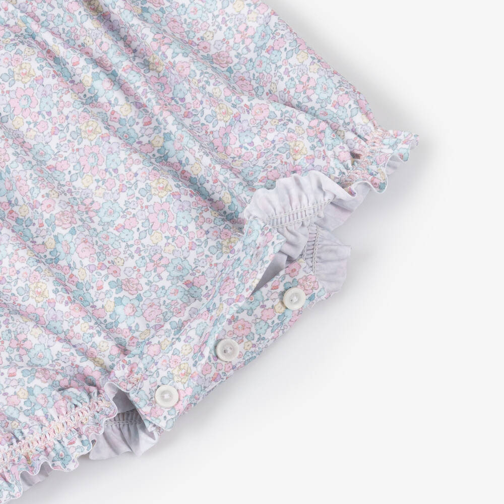 باز رودريغيز-مايوه بطبعة ورود لون زهري للمولودات | Childrensalon Outlet