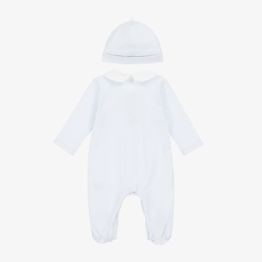 PAZ Rodríguez-Blue Baby Boys' Cotton Ensemble | Childrensalon Outlet