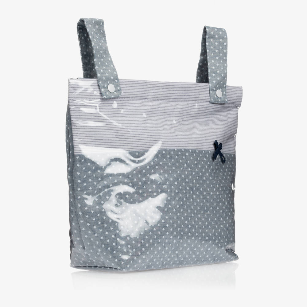 PAZ Rodríguez-Blue Changing Bag (40cm) | Childrensalon Outlet