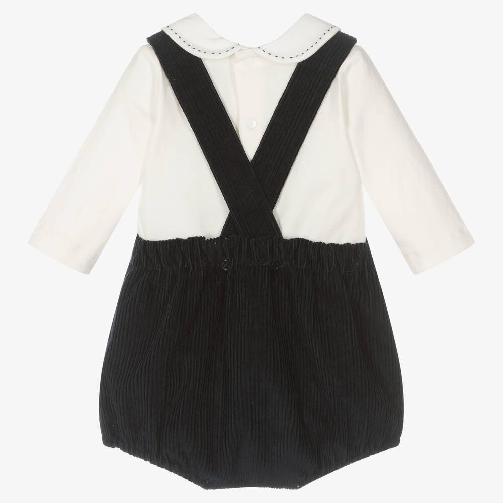 PAZ Rodríguez-Боди и синий полукомбинезон для малышей | Childrensalon Outlet