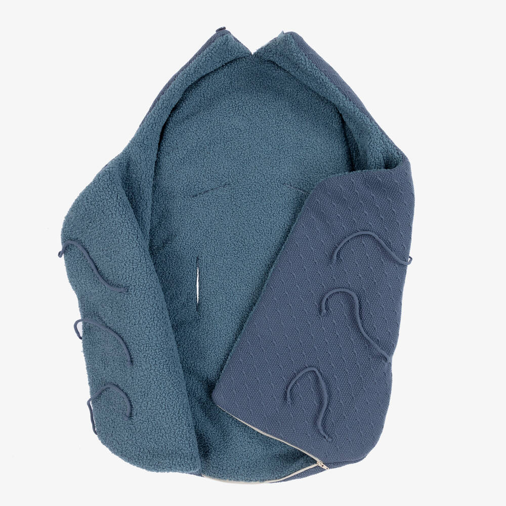 PAZ Rodríguez-Blue Knitted Nest (72cm) | Childrensalon Outlet