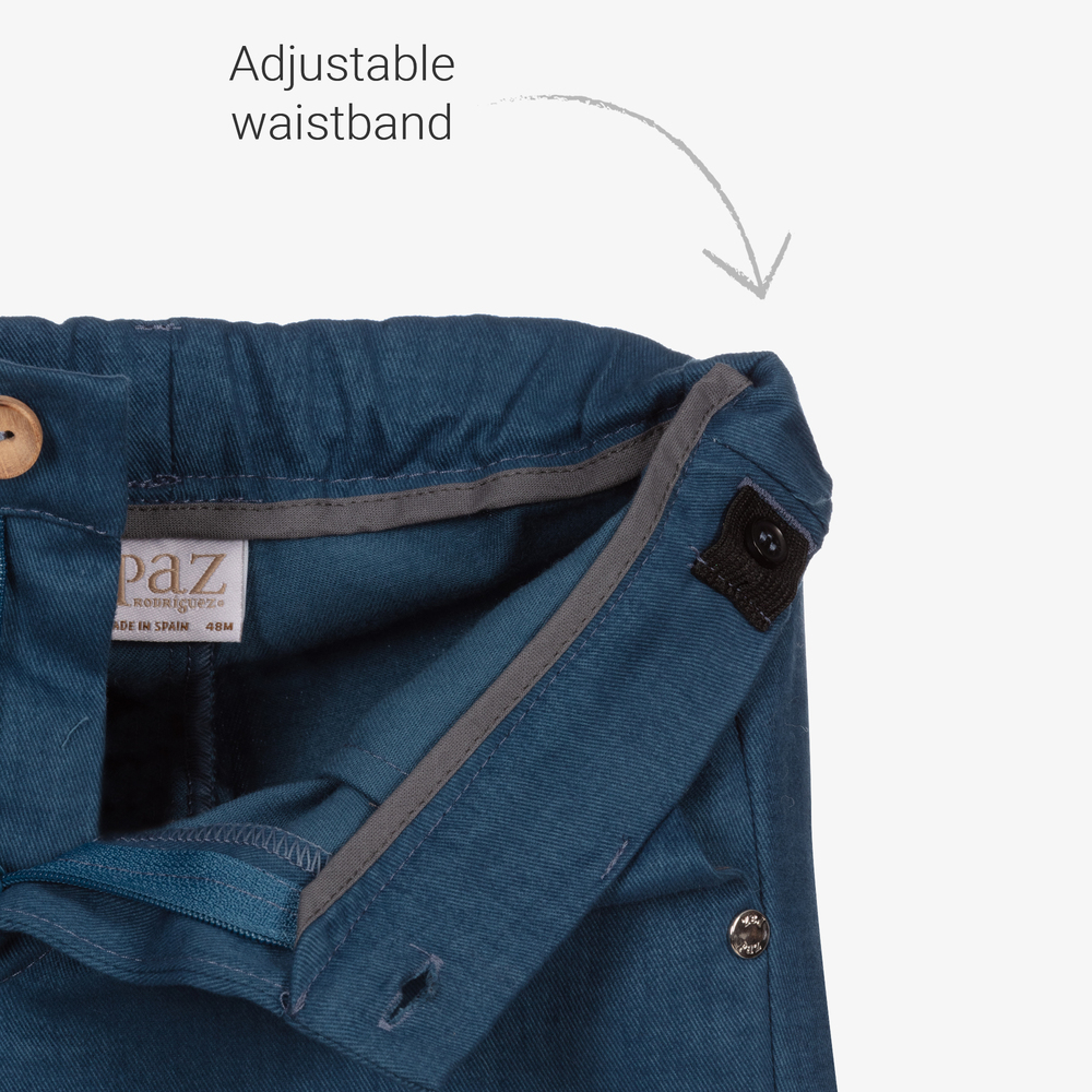 PAZ Rodríguez-Blue Sweater & Shorts Set | Childrensalon Outlet