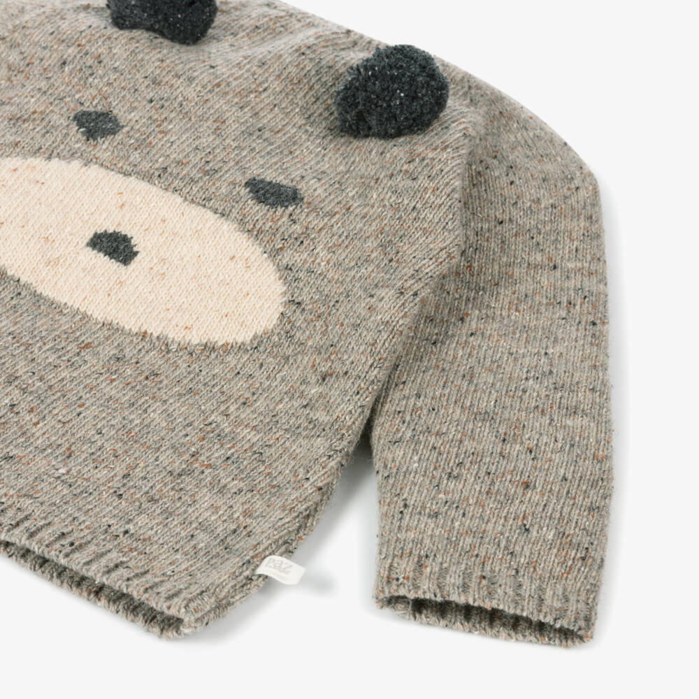 PAZ Rodríguez-طقم بنطلون محبوك لون بيج | Childrensalon Outlet