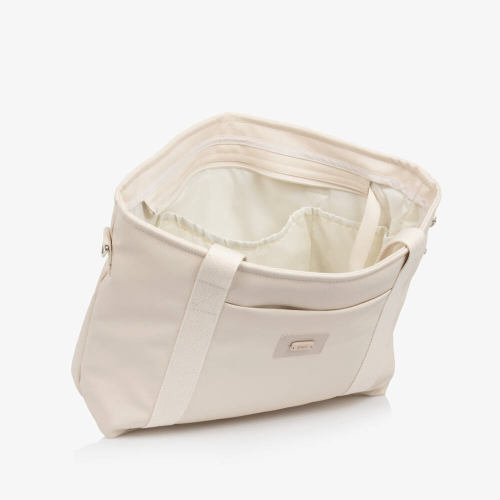 PAZ Rodríguez-Boys Beige Essentials Organizer (40cm) | Childrensalon Outlet