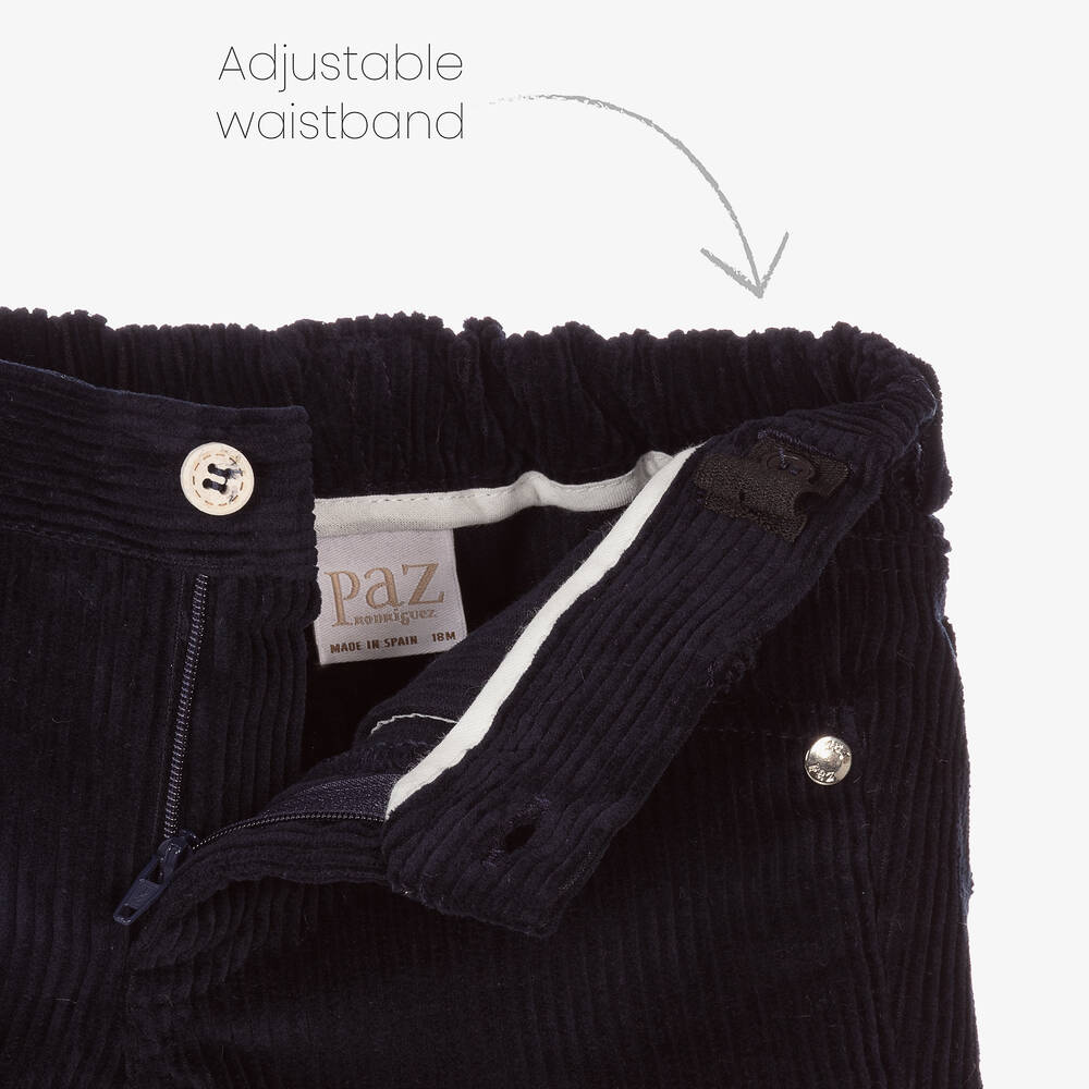 PAZ Rodríguez-Комплект из 3 предметов с синими шортами для мальчиков | Childrensalon Outlet