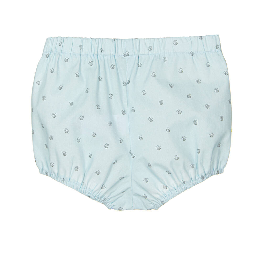 PAZ Rodríguez-Рубашка и голубые шорты из хлопка | Childrensalon Outlet