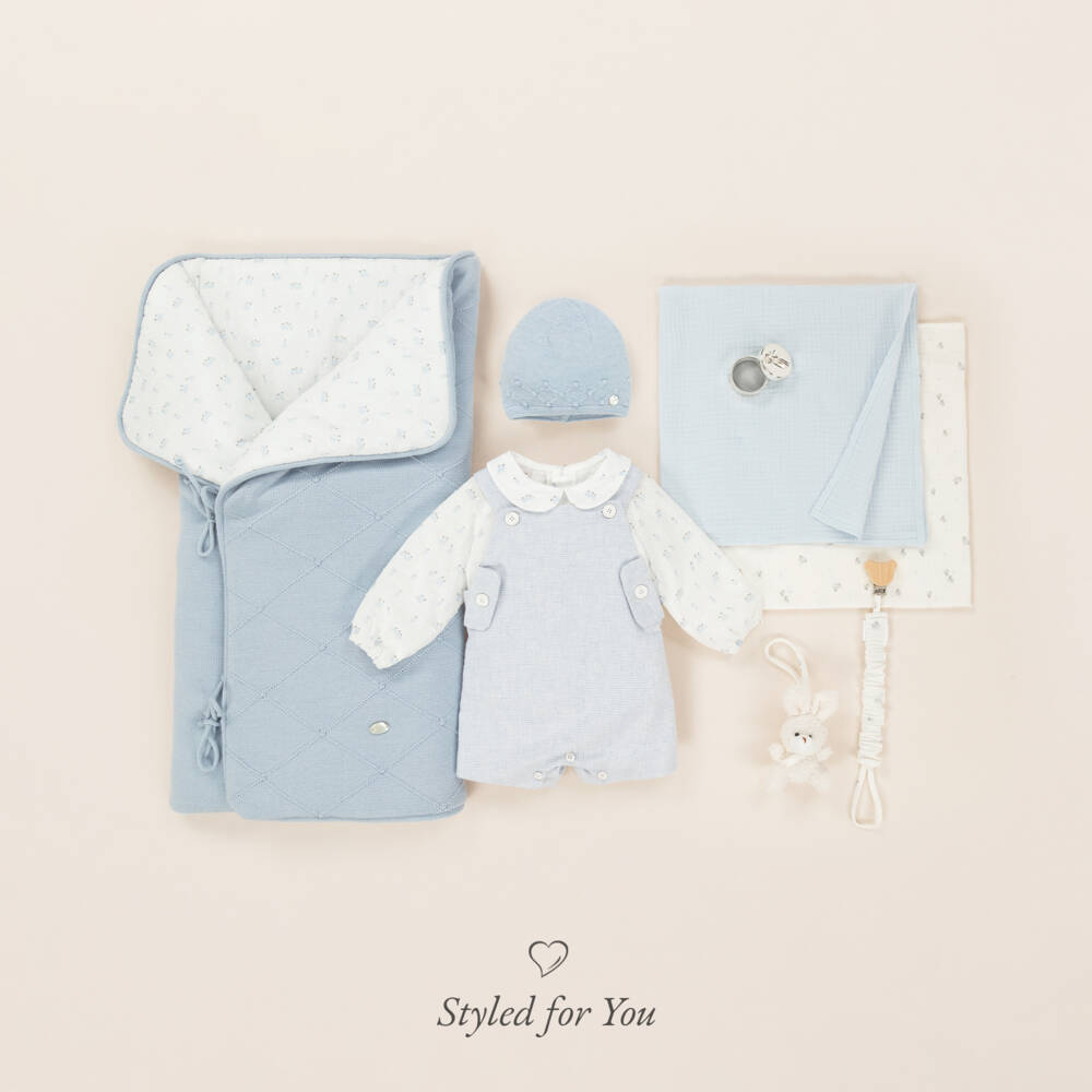 PAZ Rodríguez-Boys Blue Merino Knit Hat | Childrensalon Outlet