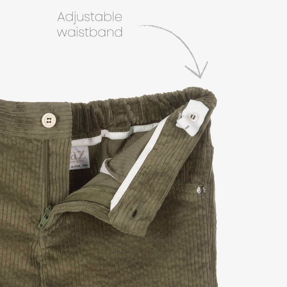 PAZ Rodríguez-Коричнево-зеленый комплект с шортами для мальчиков | Childrensalon Outlet