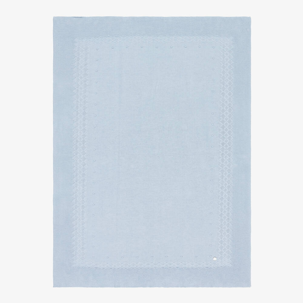 PAZ Rodríguez-Boys' Cozy Blue Knit Cover | Childrensalon Outlet