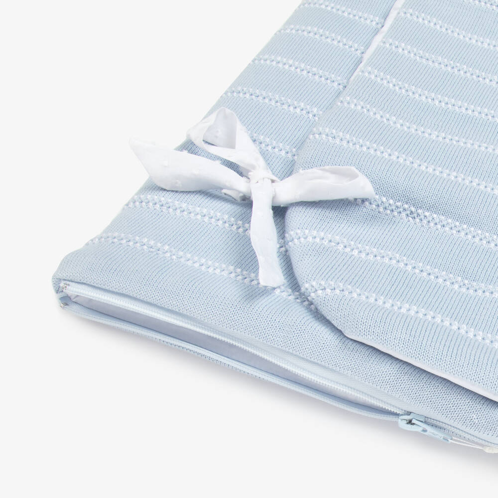 PAZ Rodríguez-Boys Gentle Blue Snuggle Cocoon | Childrensalon Outlet