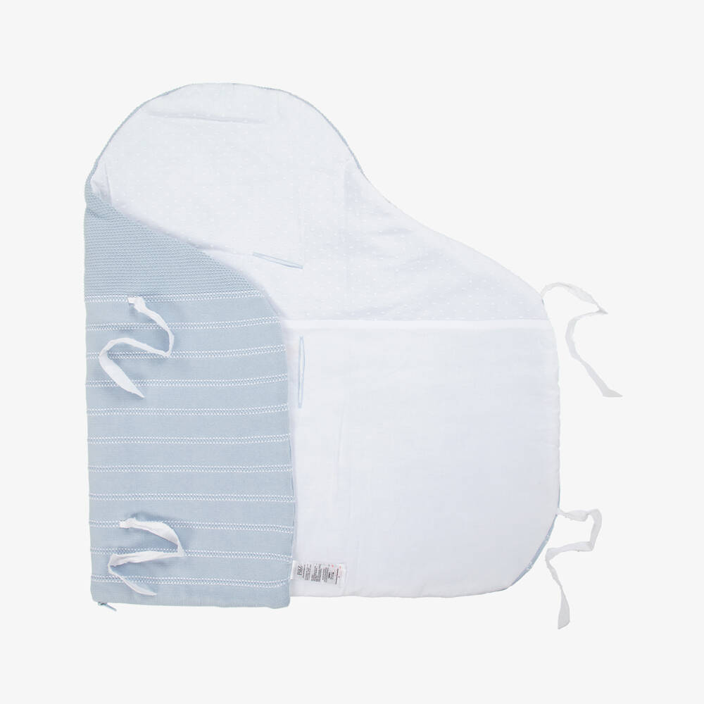 PAZ Rodríguez-Boys Gentle Blue Snuggle Cocoon | Childrensalon Outlet