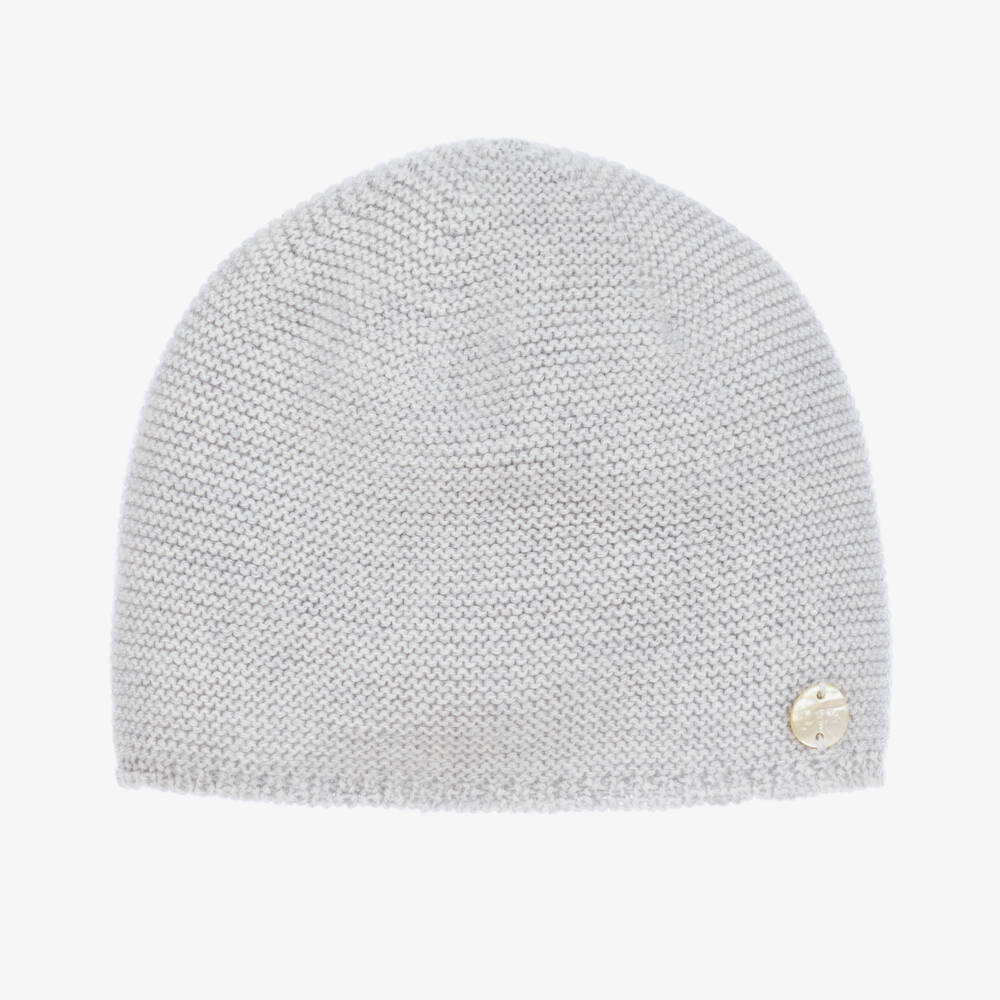 PAZ Rodríguez-Boys Grey Merino Wool Hat | Childrensalon Outlet