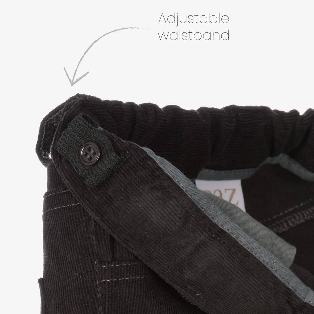 PAZ Rodríguez-Boys Grey Shirt & Trouser Set | Childrensalon Outlet