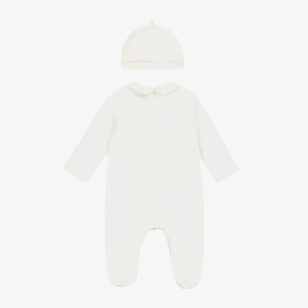 PAZ Rodríguez-Boys Ivory Cotton Layette Ensemble | Childrensalon Outlet