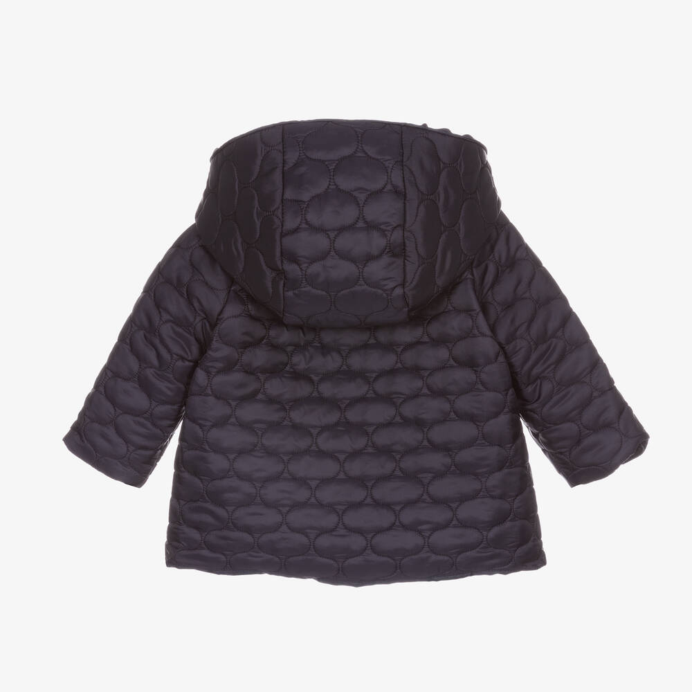 PAZ Rodríguez-معطف أطفال ولادي مزيج فيسكوز لون كحلي | Childrensalon Outlet