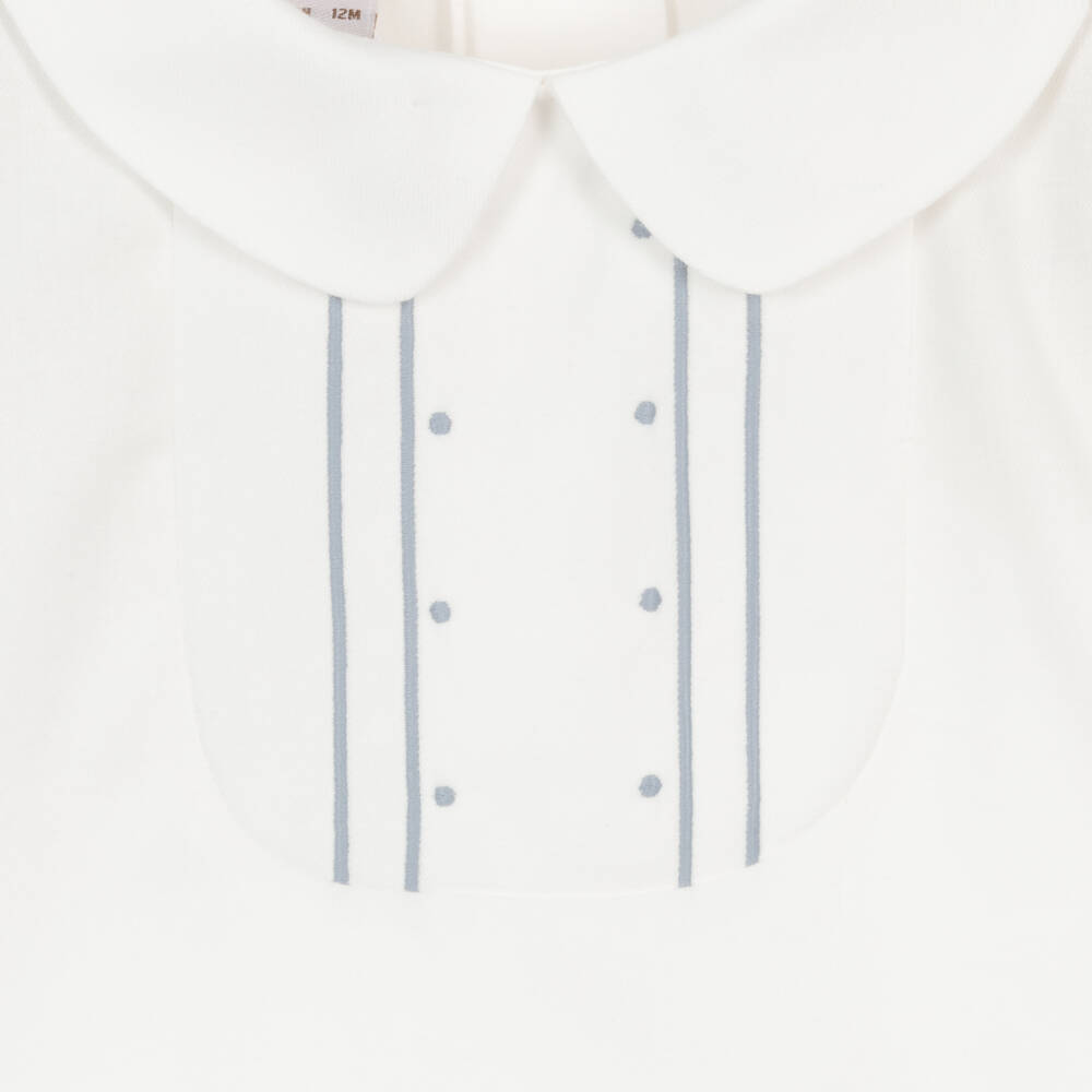 PAZ Rodríguez-Boys Velour Grey Trouser Outfit | Childrensalon Outlet