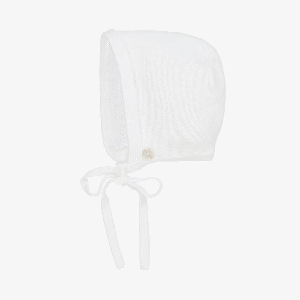 PAZ Rodríguez-Boys White Cozy Knit Set | Childrensalon Outlet