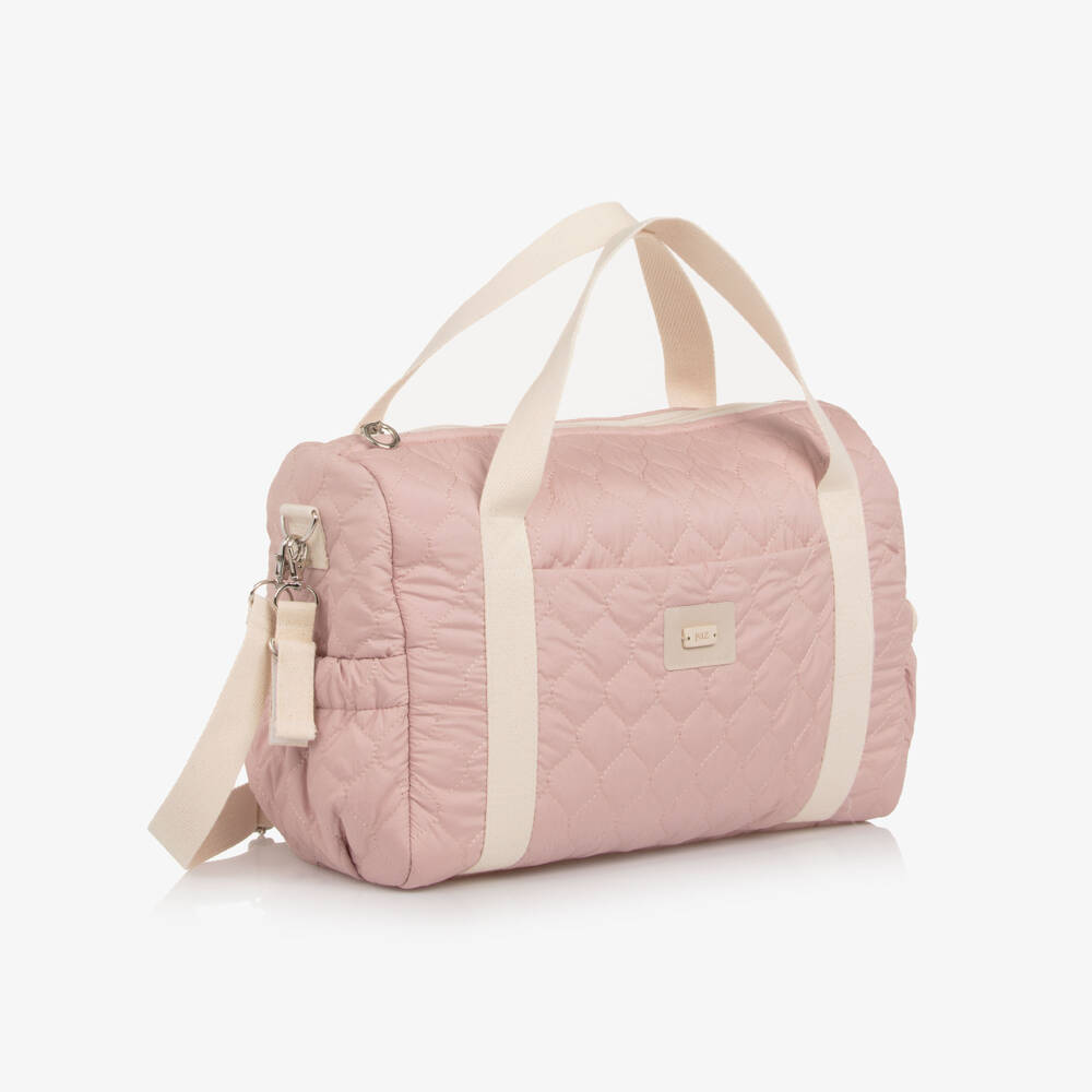 PAZ Rodríguez-Dusky Pink Quilted Changing Bag (35cm) | Childrensalon Outlet