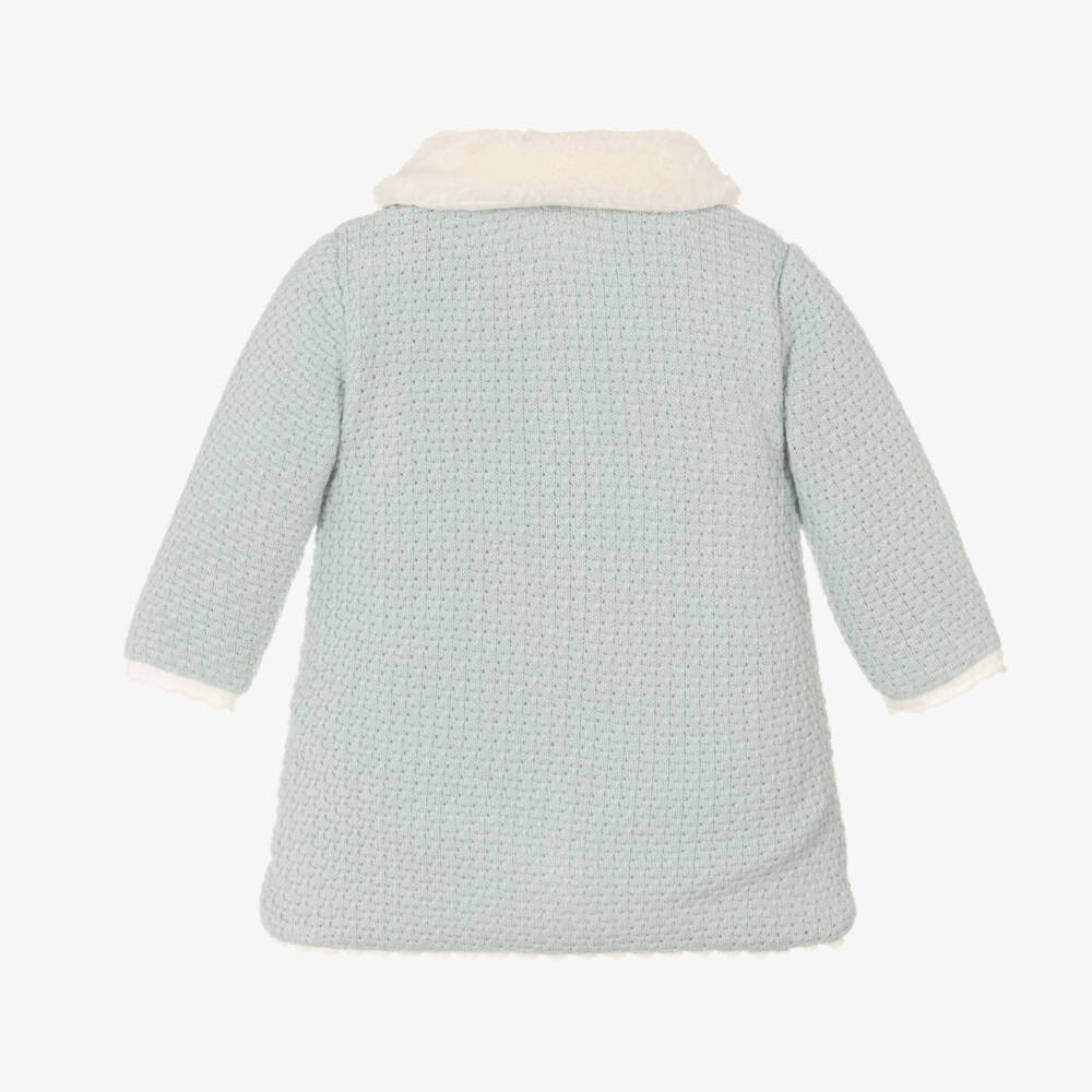 PAZ Rodríguez-Girls Aqua Knit Coat | Childrensalon Outlet