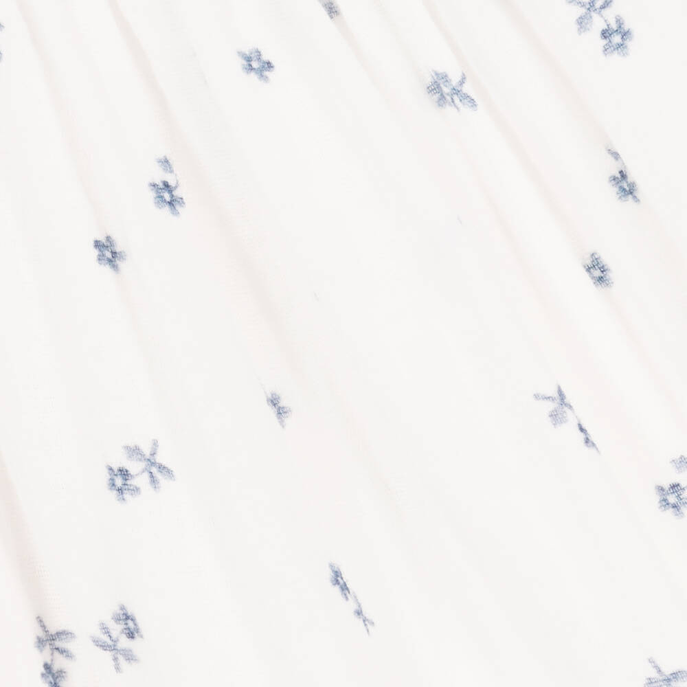 PAZ Rodríguez-بلوزة بطبعة ورود قطن لون أبيض  | Childrensalon Outlet