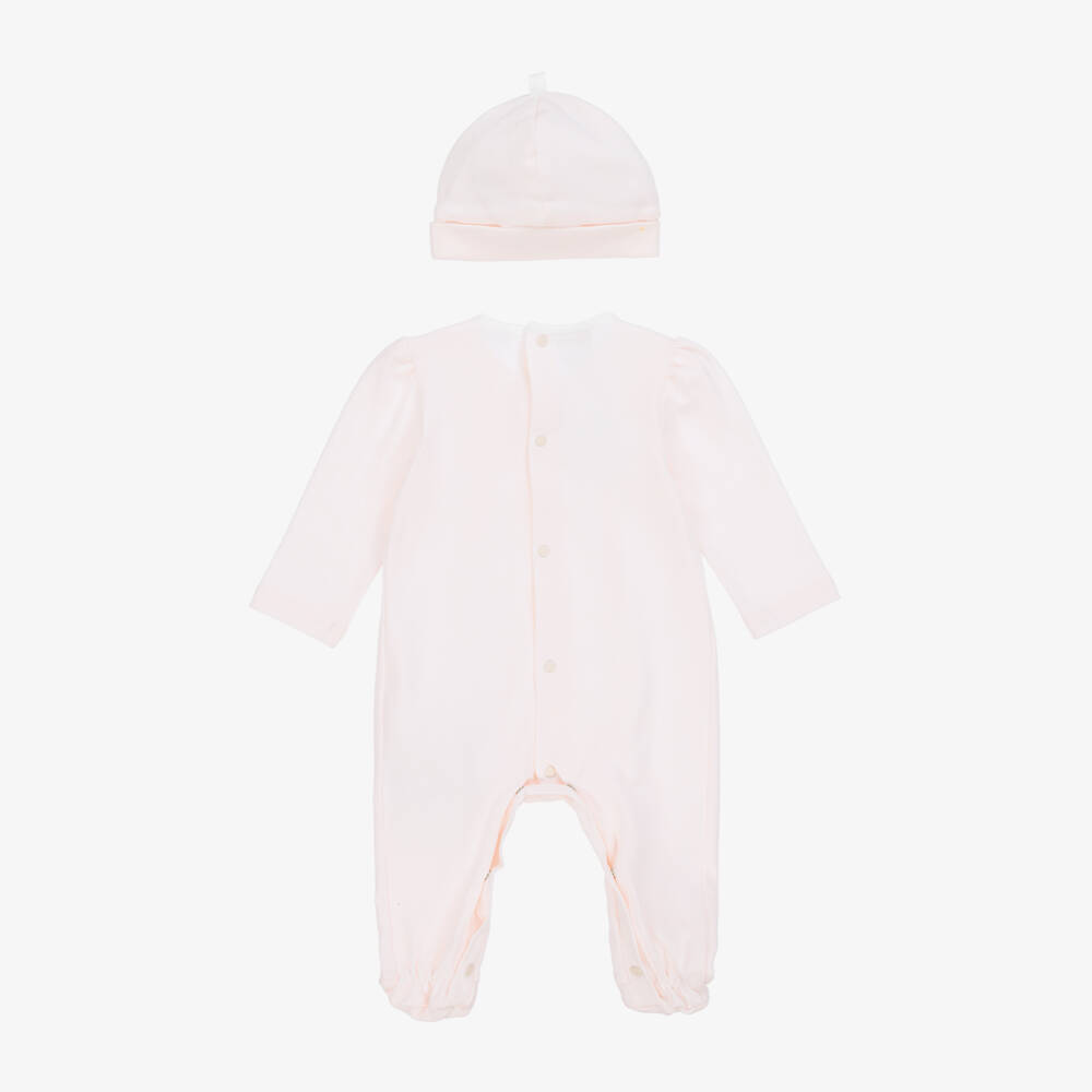 PAZ Rodríguez-Girls Blush Cotton Layette Ensemble | Childrensalon Outlet