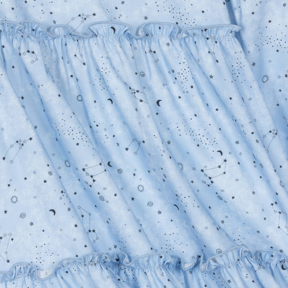 PAZ Rodríguez-فستان قطن لون أزرق | Childrensalon Outlet