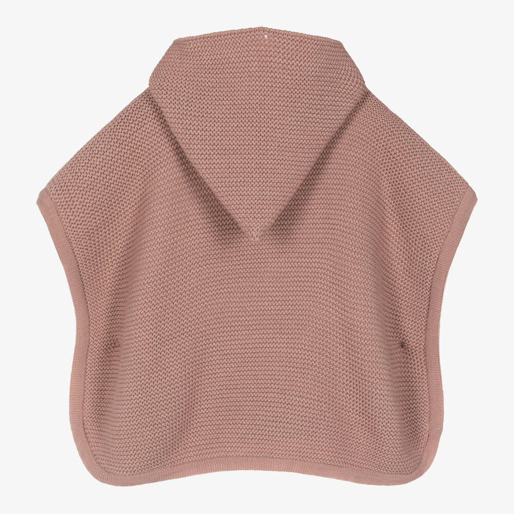 PAZ Rodríguez-Дымчато-розовый шерстяной кейп | Childrensalon Outlet