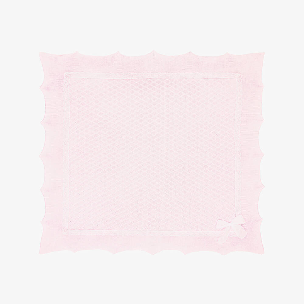 PAZ Rodríguez-Girls Elegant Pink Cotton Wrap | Childrensalon Outlet