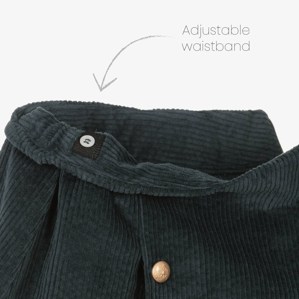 PAZ Rodríguez-Girls Green Corduroy Skirt | Childrensalon Outlet