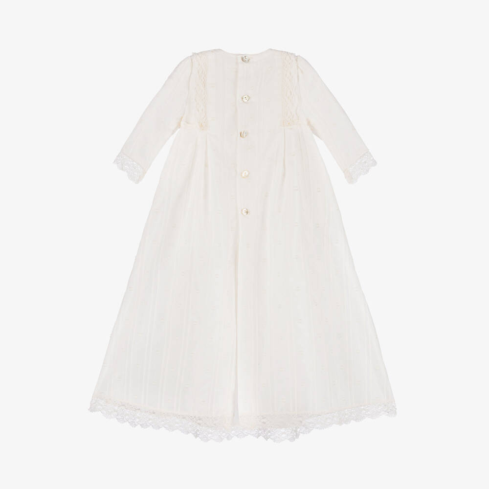 PAZ Rodríguez-Girls Ivory Lace Ceremony Dress | Childrensalon Outlet