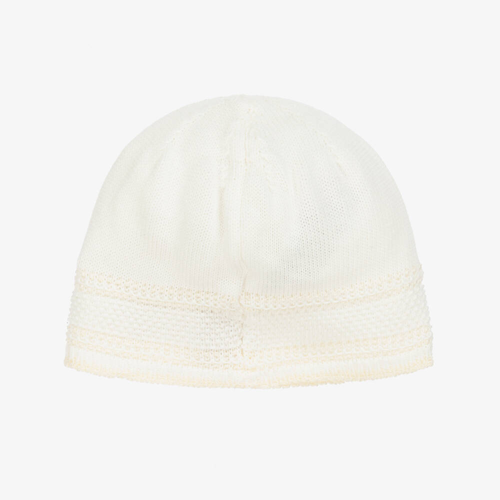 PAZ Rodríguez-قبعة ناعمة محبوكة باللون العاجي للبنات | Childrensalon Outlet