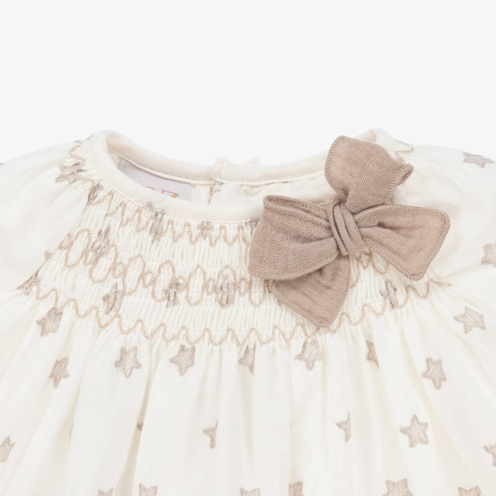 PAZ Rodríguez-Girls Ivory Starry Dress Ensemble | Childrensalon Outlet