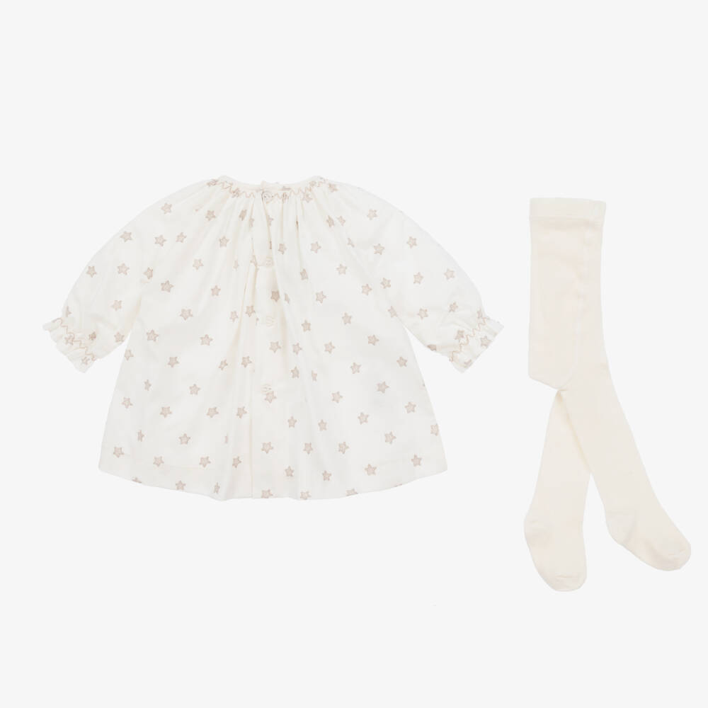 PAZ Rodríguez-Girls Ivory Starry Dress Ensemble | Childrensalon Outlet