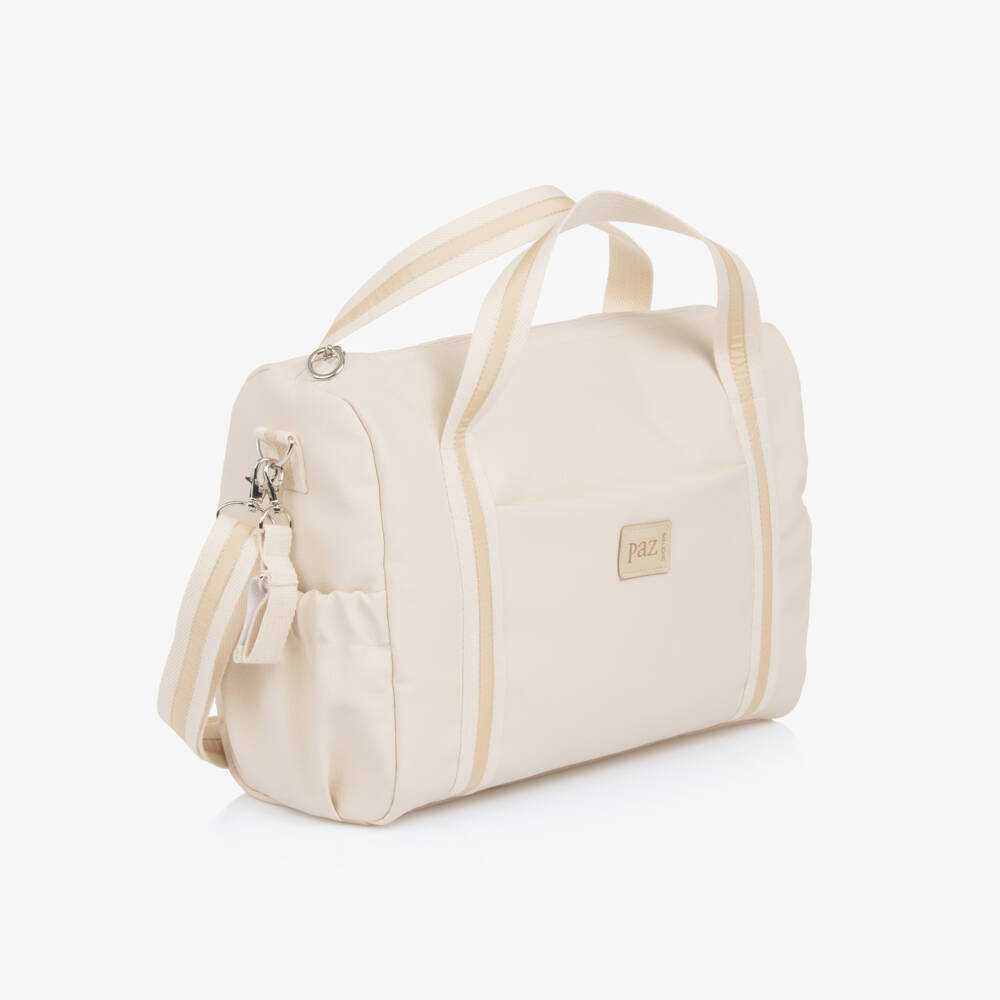 PAZ Rodríguez-Girls Luxe Ivory Diaper Tote | Childrensalon Outlet