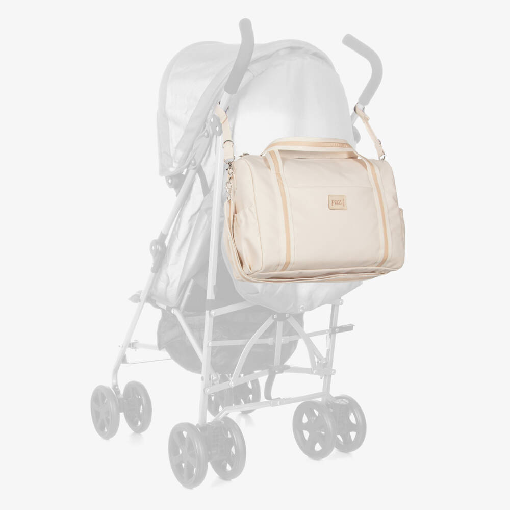 PAZ Rodríguez-Girls Luxe Ivory Diaper Tote | Childrensalon Outlet
