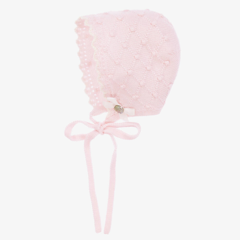 PAZ Rodríguez-Girls Pastel Wool Knit Bonnet | Childrensalon Outlet