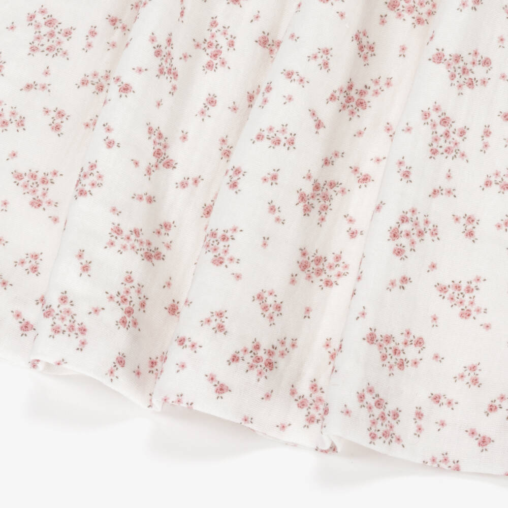 PAZ Rodríguez-Girls Pink Floral Wool Dress Set | Childrensalon Outlet